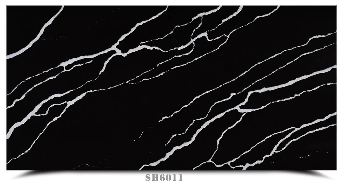 Herstellung von standardisierten grauen Quarzplatten - Calacatta Quarzplatten - Xinxing