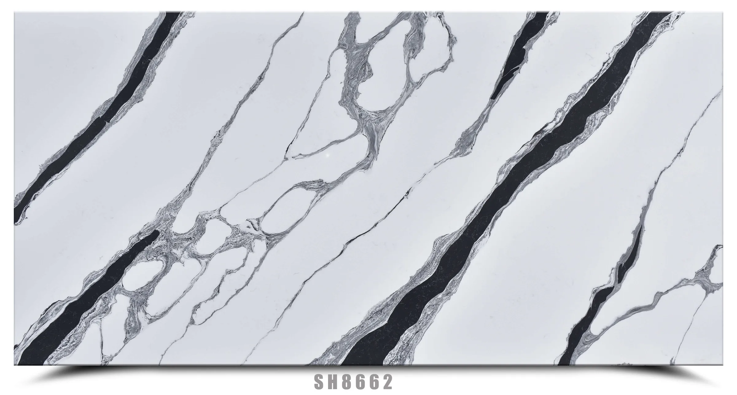 OEM Manufacturer Polished Quartz Slabs - Ink And Wash Quartz – Xinxing