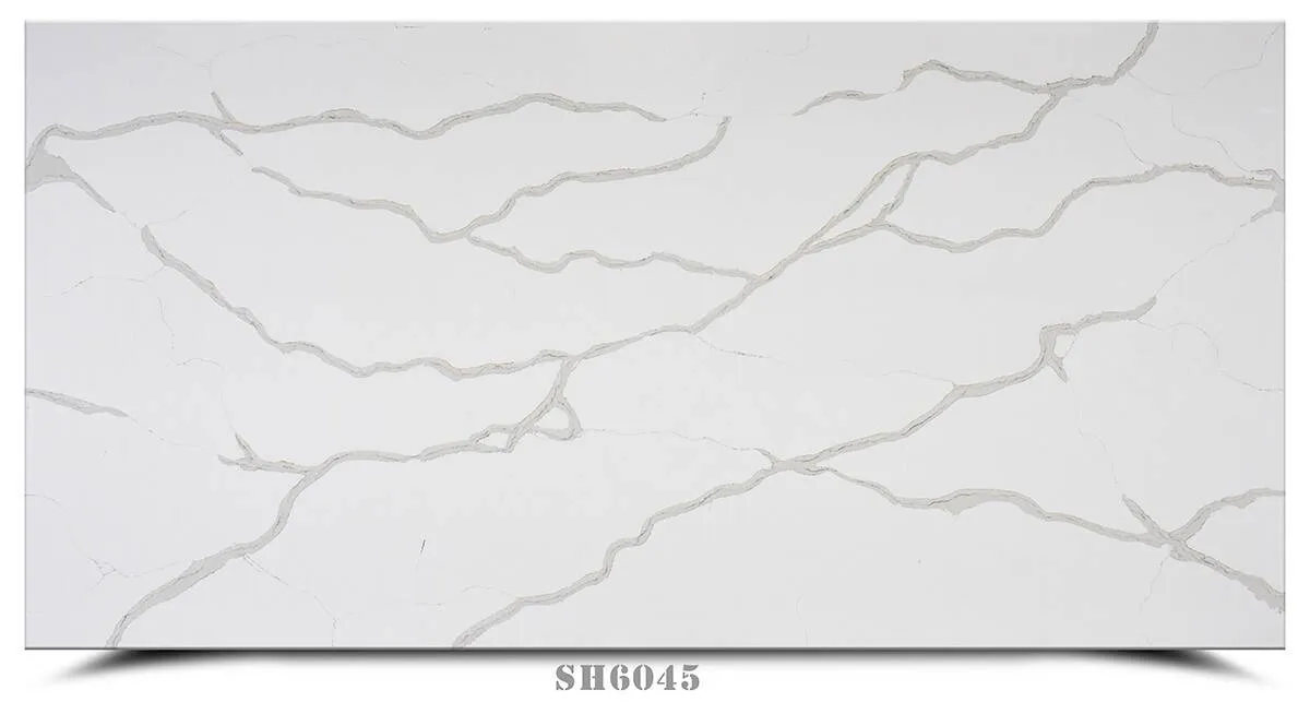 Haute qualité pour les dalles de pierre de quartz de couleur riche - Calacatta Artificial Quartz Stone - Xinxing